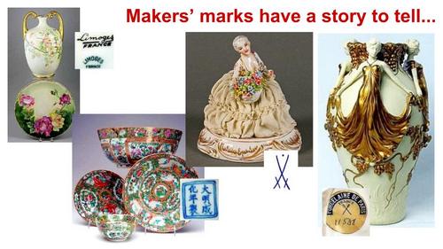 The story of porcelain makers' marks