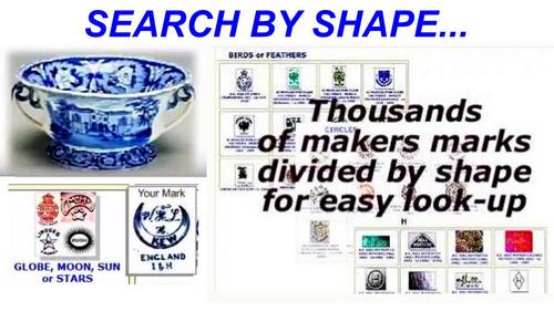 search makers marks on chinaware