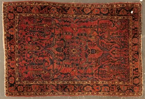 Semi antique Sarouk rug Persia  77ef1