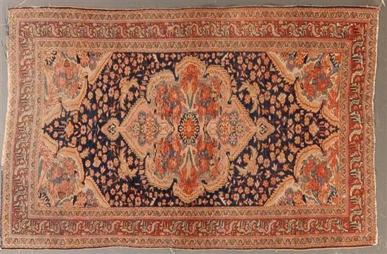 Antique Fereghan Sarouk rug Persia  78581