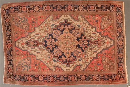 Antique Fereghan Sarouk rug Persia  78582