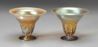 Two Nash art glass compotes one a07f1