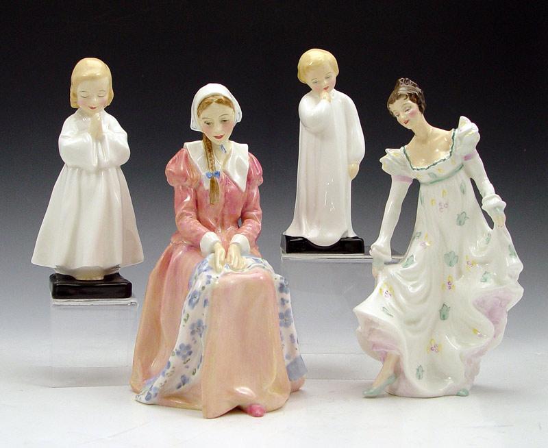 4 ROYAL DOULTON FIGURINES To include  b8676