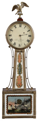 Boston Federal Banjo Clock early 111135