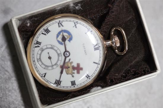 MASONIC POCKETWATCH Dial marked 123a68