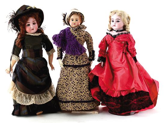Collection of antique dolls circa 139592
