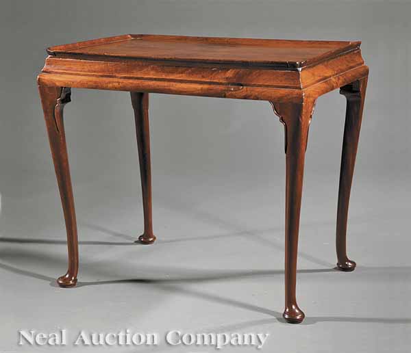 A Queen Anne Mahogany Tea Table 13b421