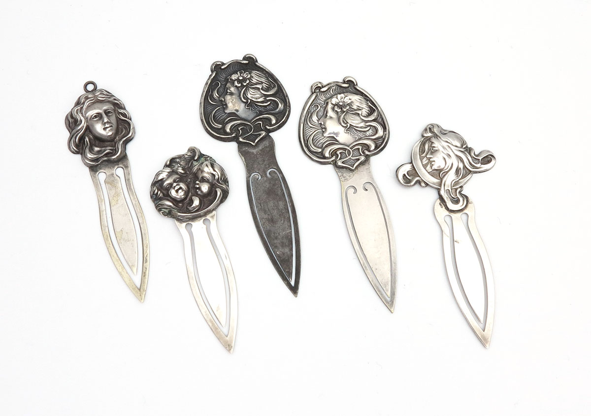 COLLECTION OF ART NOUVEAU STERLING 146168