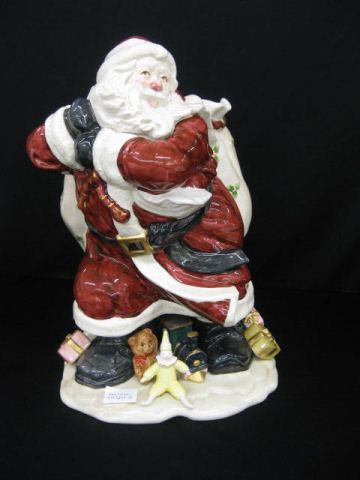 Fitz Floyd Pottery Figural Santa 14c98b