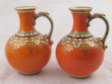 A pair of Samuel Alcock vases of 1501bd