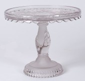 EAPG Pedestal Glass Cake   15fc21