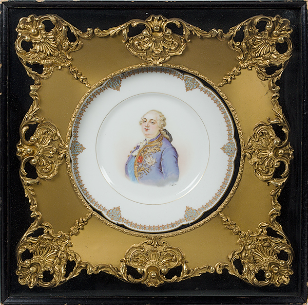 Sevres Portrait Plate French ca 15fdcf