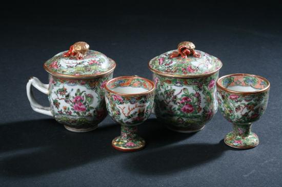 NINE PIECES CHINESE ROSE CANTON 16ec65