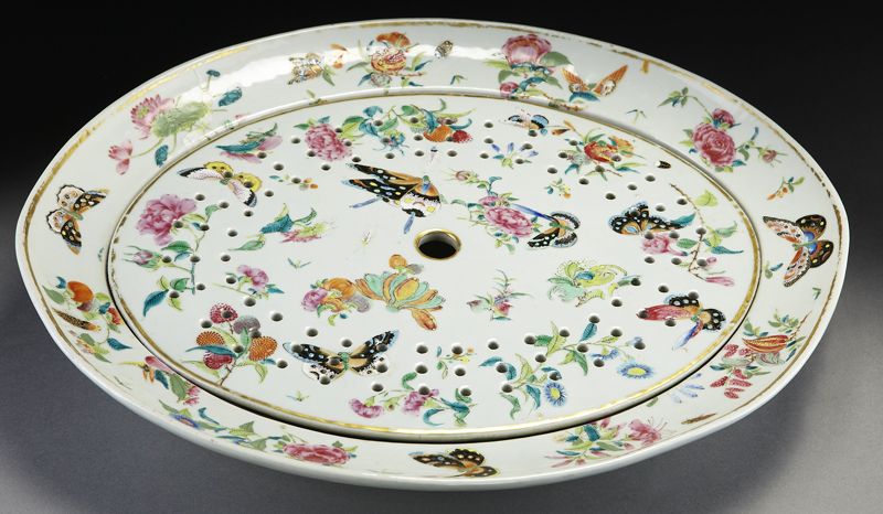 Chinese Qing Canton rose porcelain 173dbf