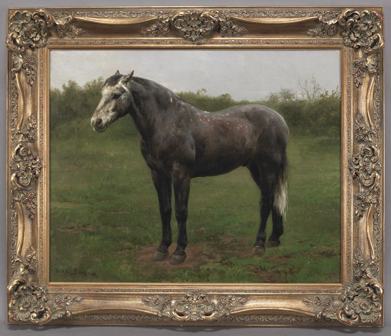 Rosa Bonheur Grey Horse oil 1740e0