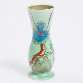 Clarice Cliff Small Vase    28c0a4