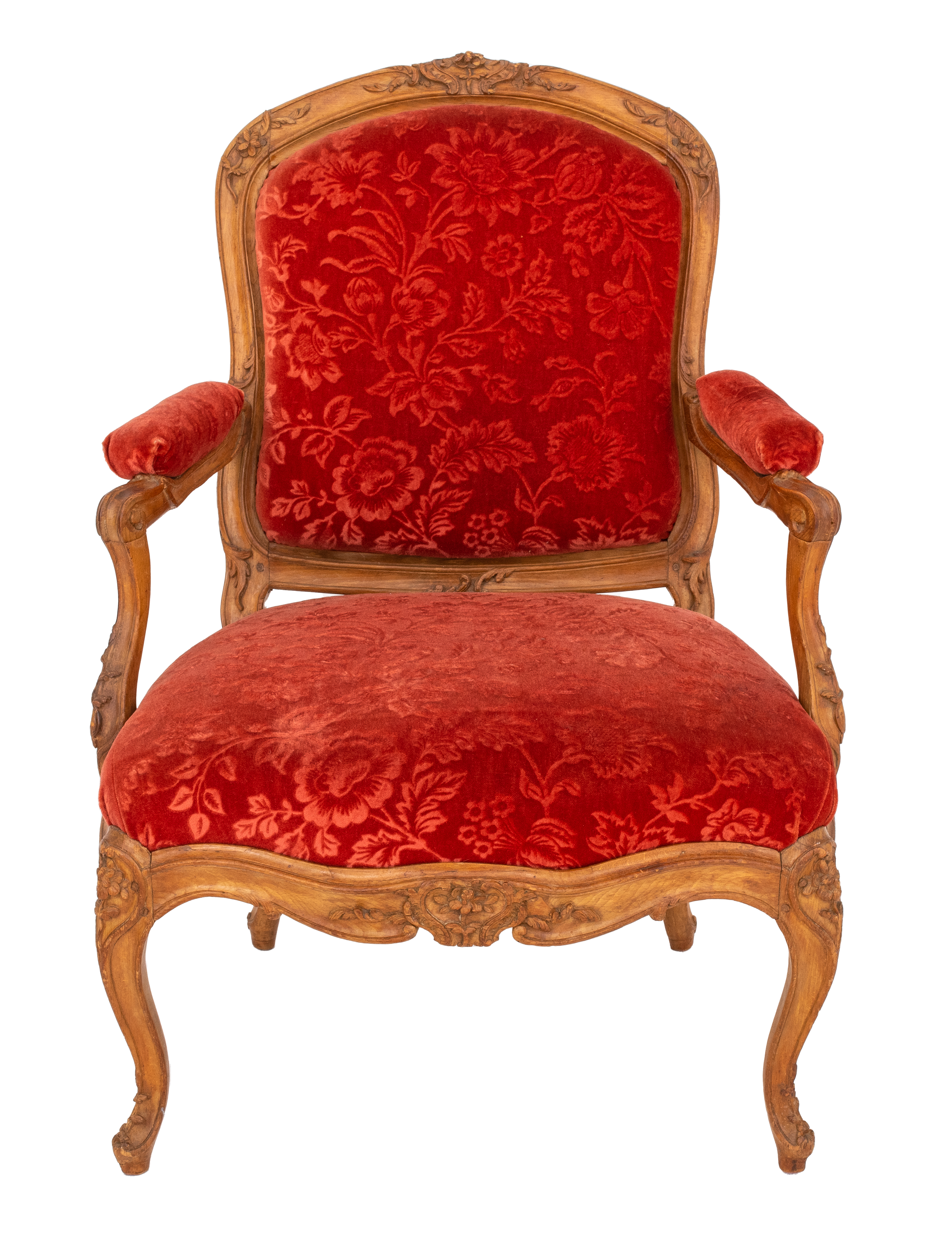 LOUIS XV STYLE CARVED BEECHWOOD 2be335