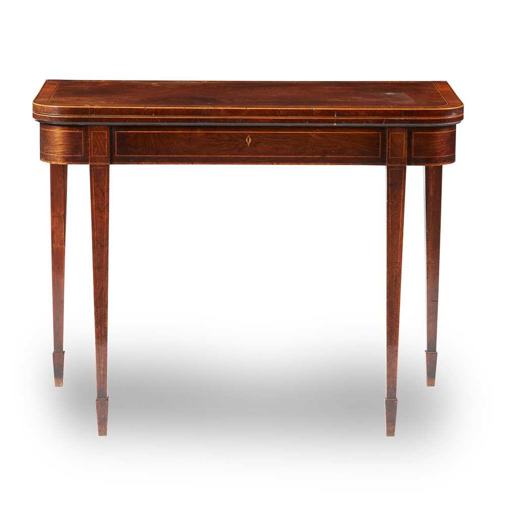 Y LATE GEORGE III ROSEWOOD AND 2cc8ef