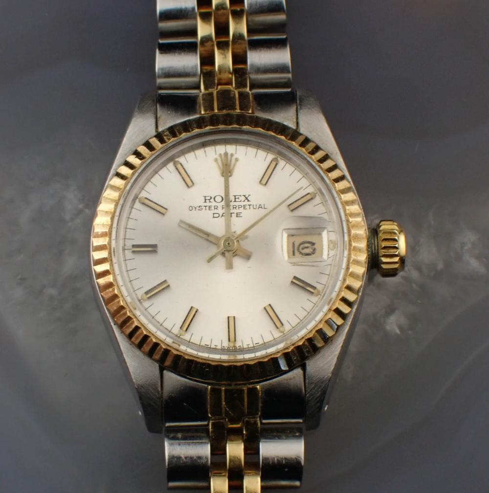 LADY S ROLEX OYSTER PERPETUAL DATE 2ed765