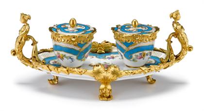 Sevres style porcelain and gilt 4ca65