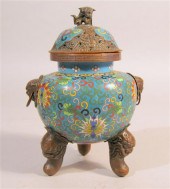 Chinese copper and enamel   4d440