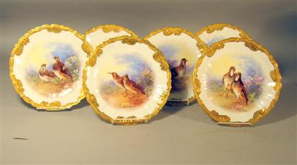 Set of twelve Limoges porcelain 4d7d4