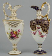 TWO ROYAL WORCESTER SIGNED   313b87