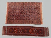 TWO TRIBAL RUGS INCLUDING   313179