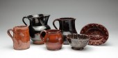 SIX PIECES OF EARTHENWARE    319b67