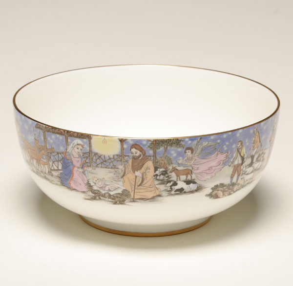Boehm porcelain bowl continuous 4f62e