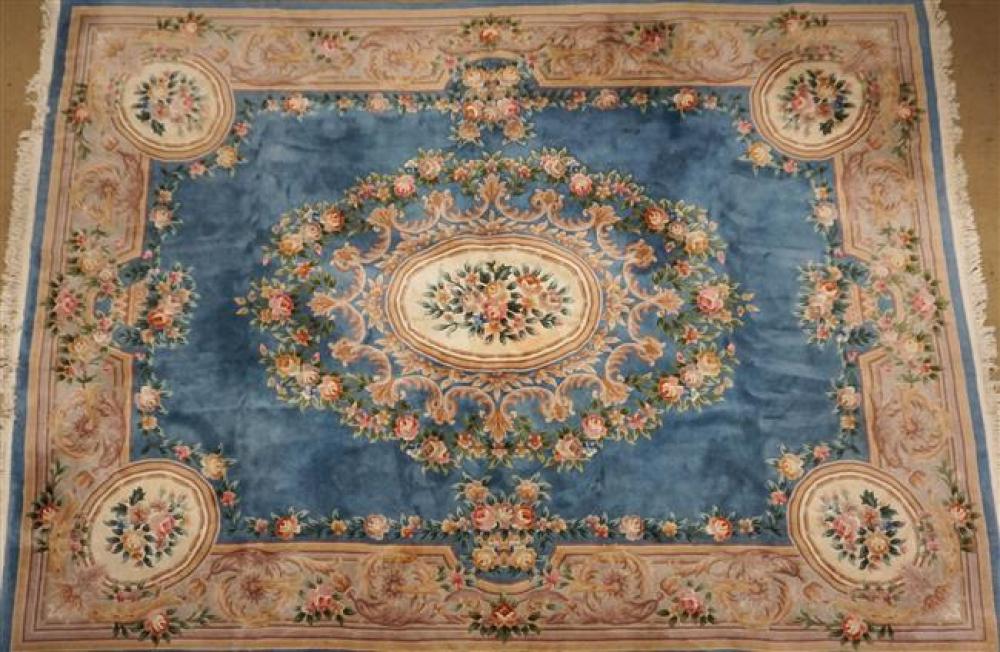 INDO AUBUSSON RUG APPROX 12FT 325beb