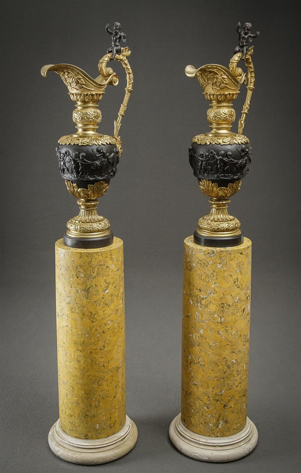 PAIR OF NEOCLASSICAL STYLE GILT 32a50d