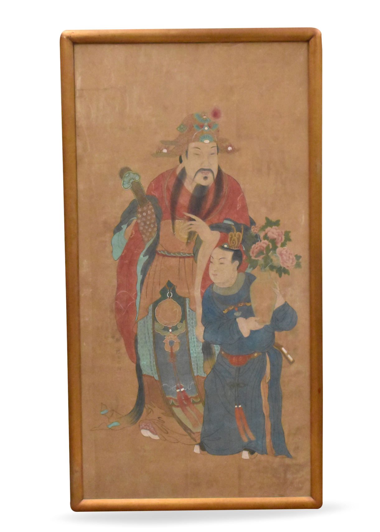 CHINESE PAINTING ON SILK OF DEITIES  33a139