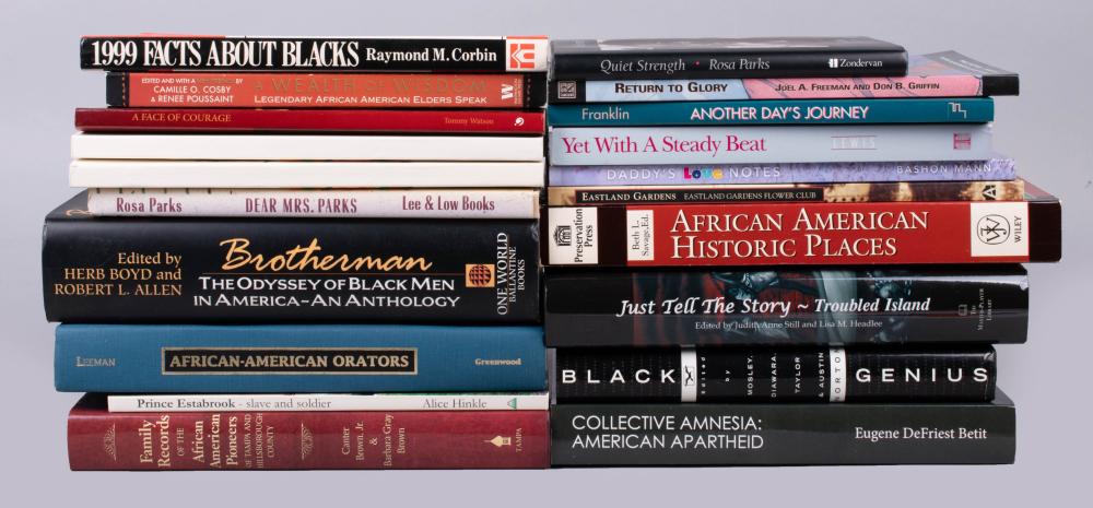 GROUP OF BOOKS ON AFRICAN AMERICAN 33d15b