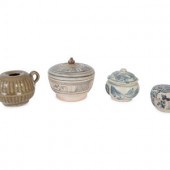 Five Chinese Ceramic or   34b1c8