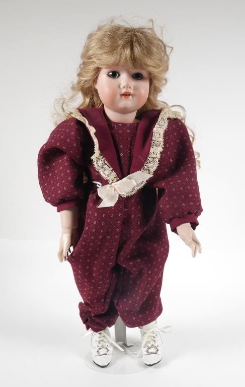 MOA GERMAN BISQUE HEAD DOLL SEELEY 364978