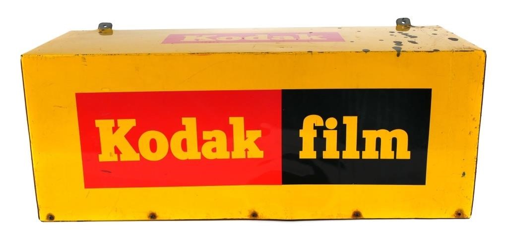 VINTAGE KODAK FILM BOX SIGNVintage 364ab4