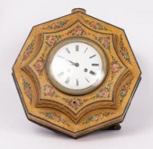 A French Tole clock    36afee