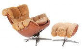 OVERMAN LOUNGE CHAIR AND   3701fc
