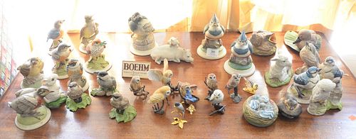 GROUP OF THIRTY FOUR BOEHM PORCELAIN 37aec4