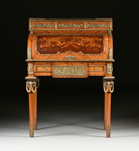 A LOUIS XVI STYLE MARQUETRY INLAID 38146c
