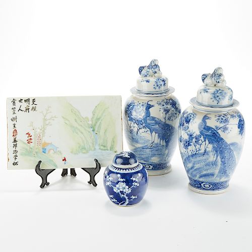 GRP 4 PIECES CHINESE JAPANESE 3818d4