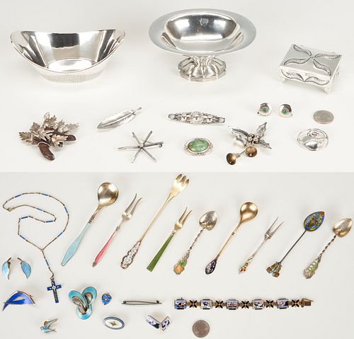 30 STERLING SILVER ITEMS INCL  387ef1
