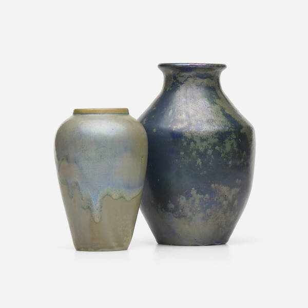 Pewabic Pottery Vases set of 39d6cf