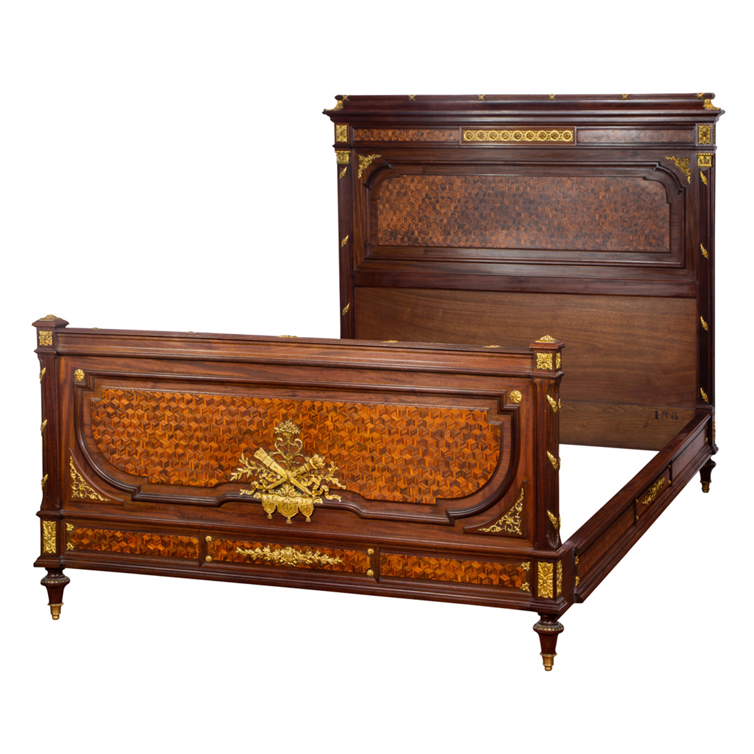 A FRENCH LOUIS XVI STYLE MARQUETRY 3a39f8