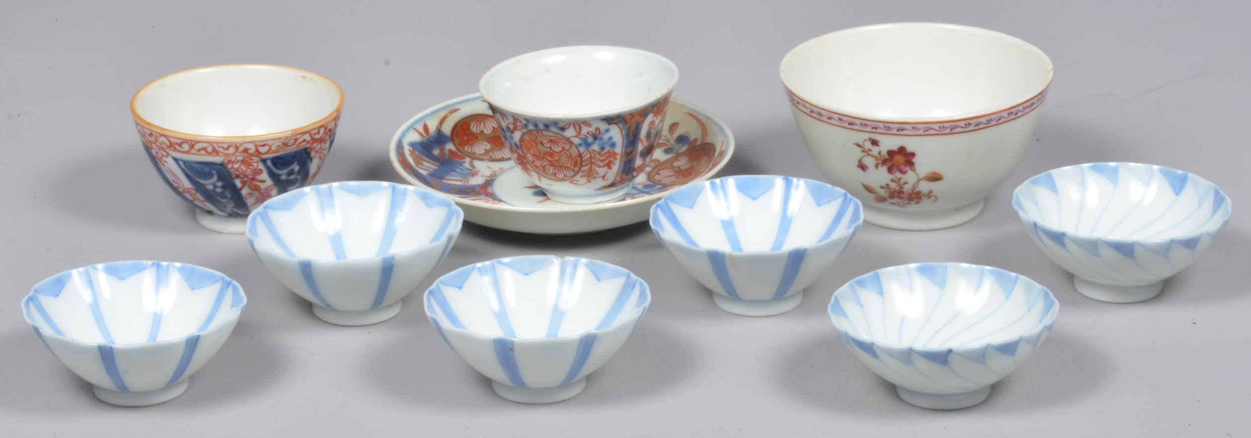  10 Pcs Asian porcelain c o unmarked 3b6ab0