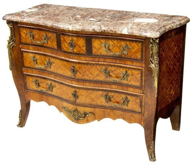 FRENCH LOUIS XV STYLE PARQUETRY 3be037
