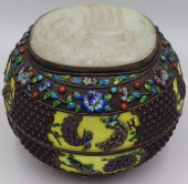 CHINESE ENAMELED SILVER   3bd325