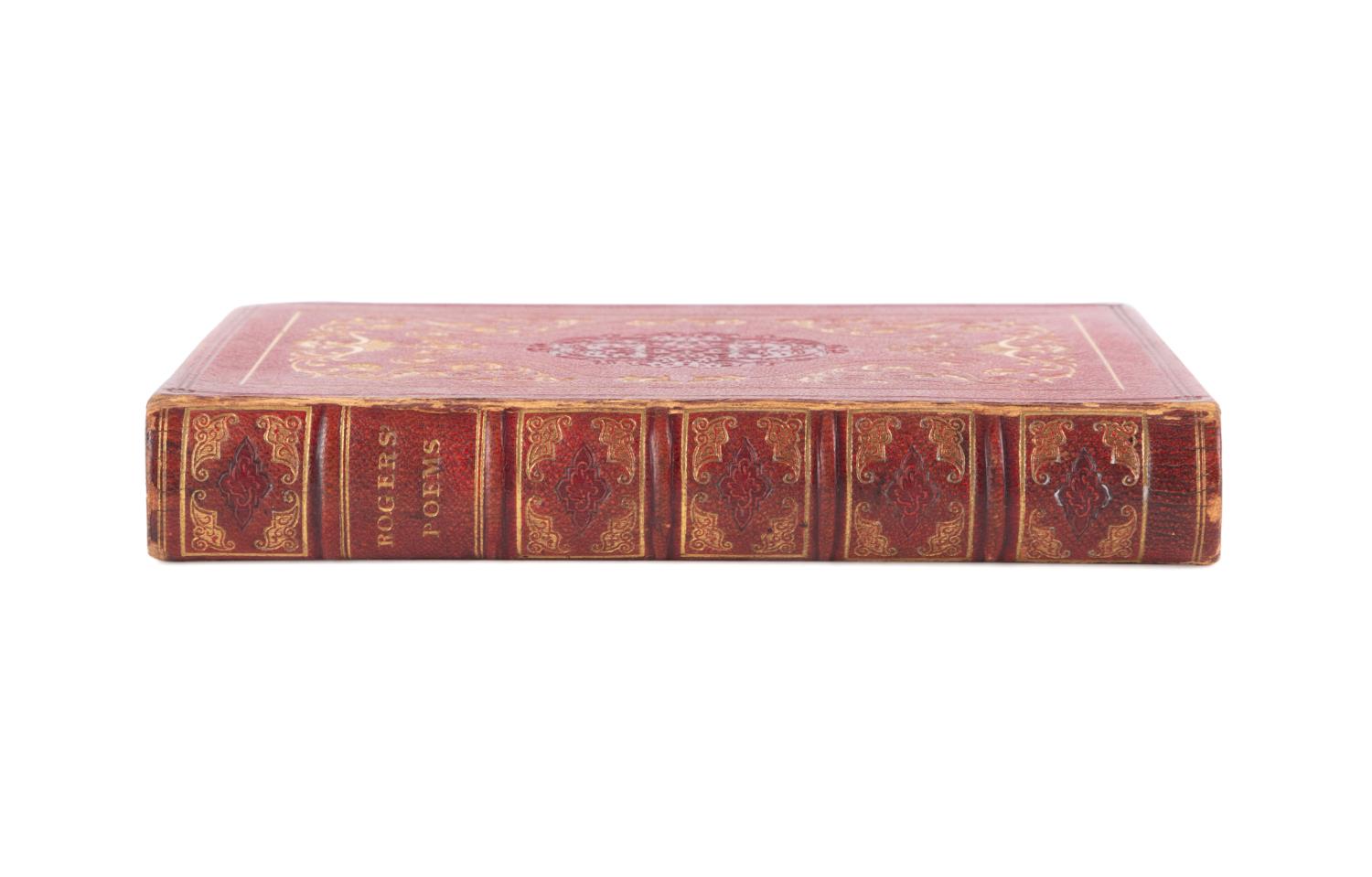 FORE EDGE PAINTED BOOK POEMS BY 3cd822