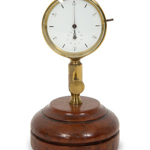 A French Brass Stopwatch on Stand Circa 3d024b
